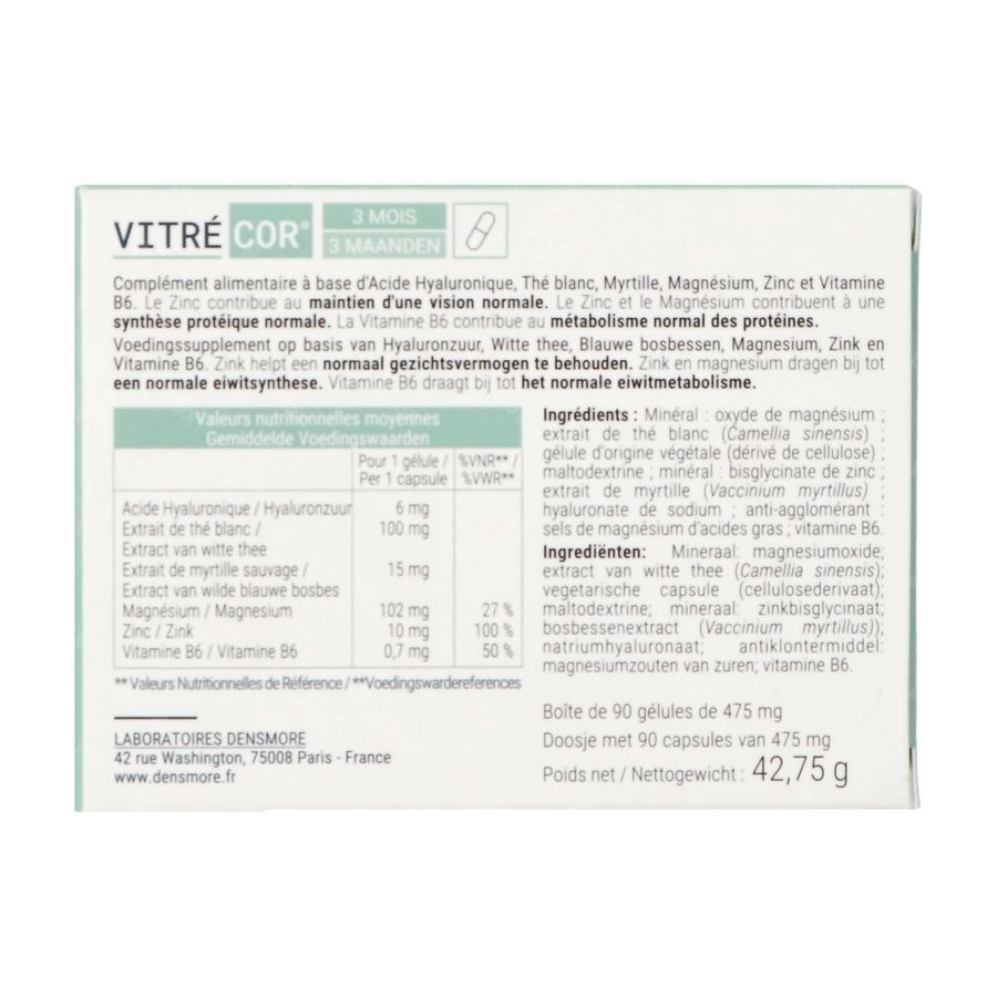 Vitrecor Caps 90