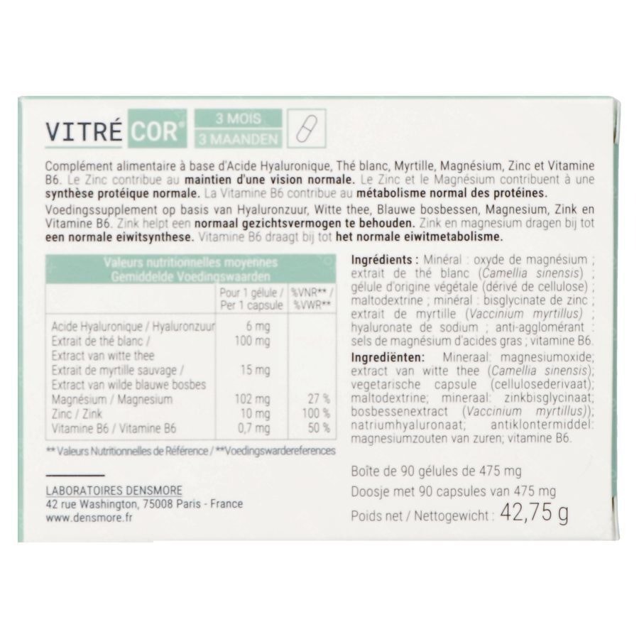 Vitrecor Caps 90
