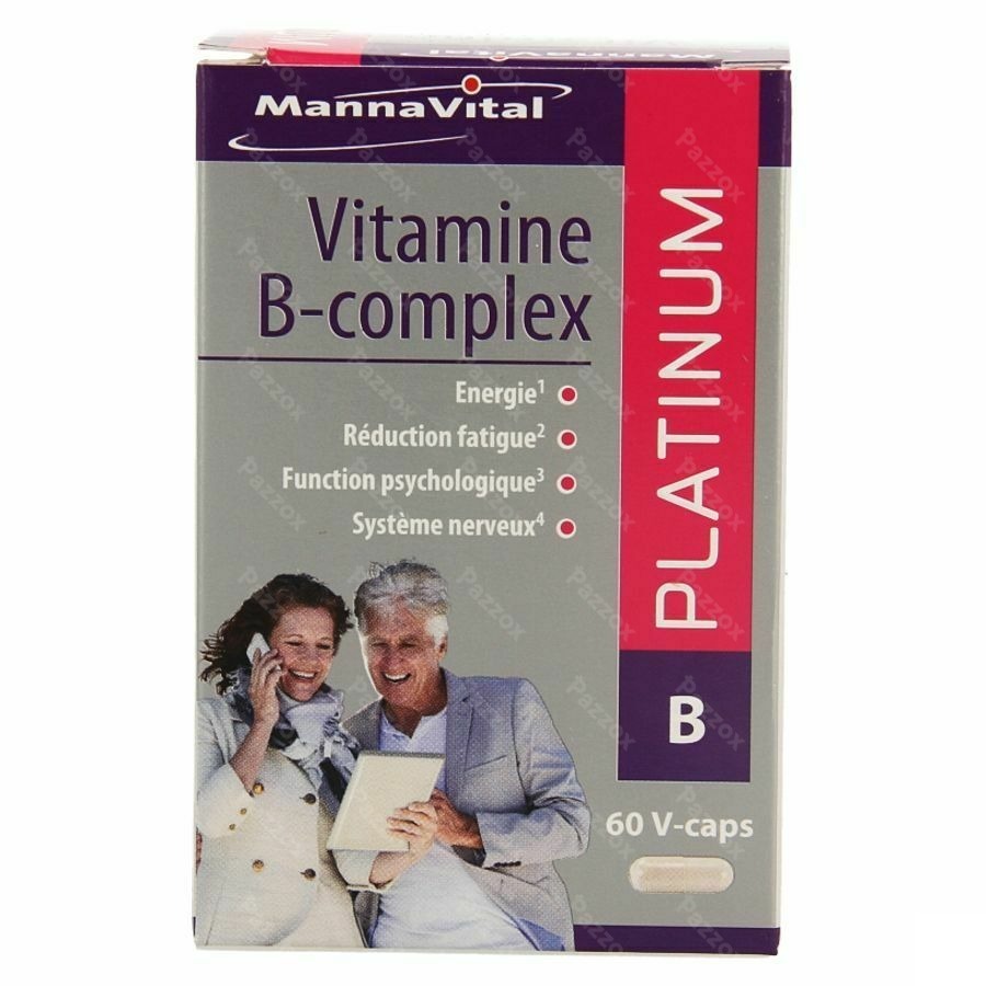 Mannavita Vitamine B Complex V-caps 60