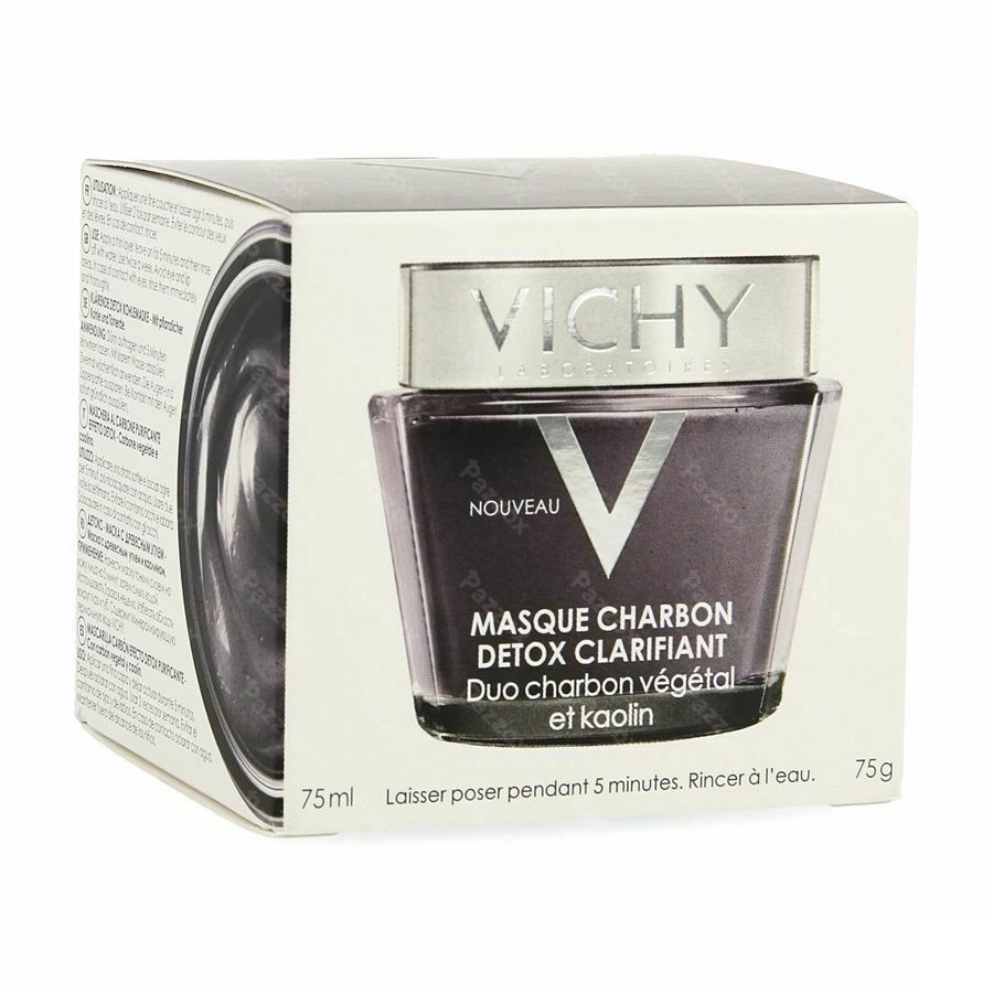 Vichy Pt Masker Houtskool Detox 75ml