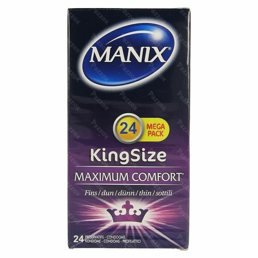 Manix King Size Condoms 24