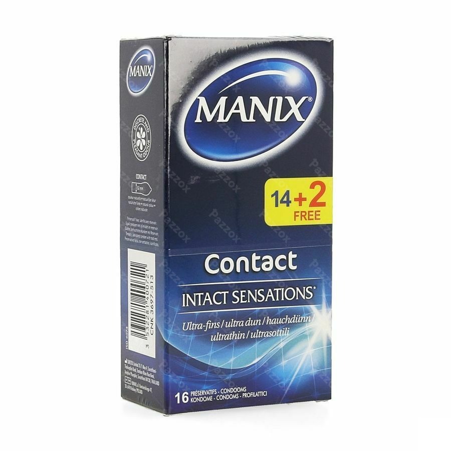 Manix Contact Preservatifs 14+2