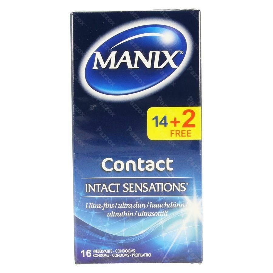 Manix Contact Preservatifs 14+2