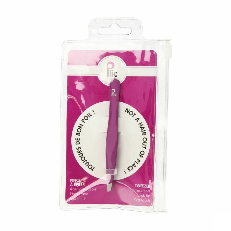 Plic Pince Epiler Mors Crabe Violet Horizane