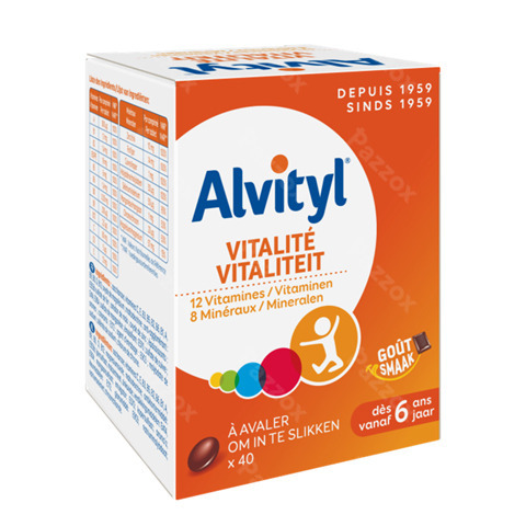 Alvityl Vitaliteit 40 Tabletten