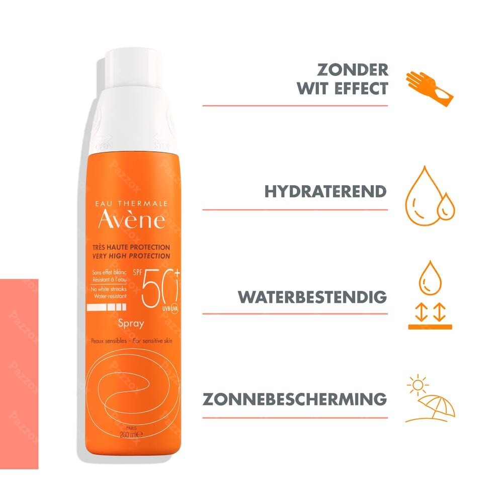 Avène Zonnespray SPF50+ 200ml