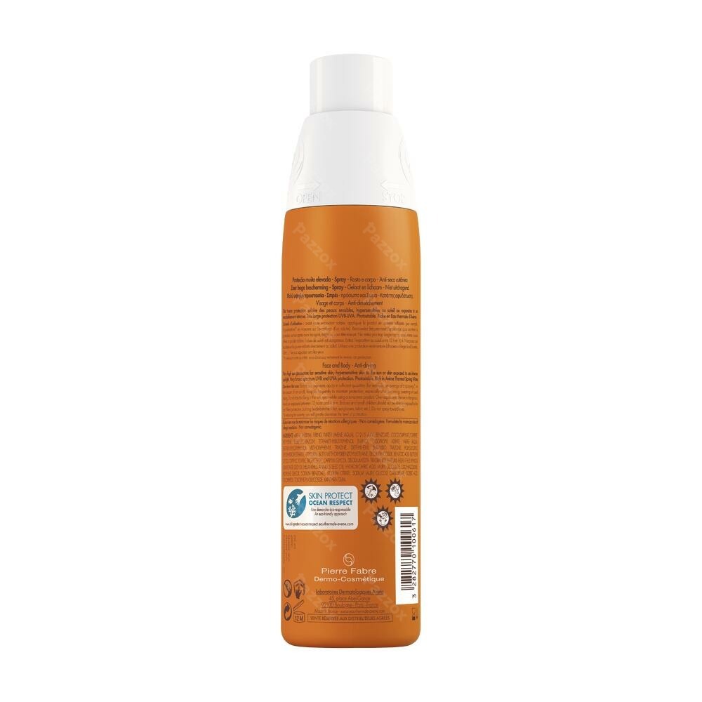 Avène Zonnespray SPF50+ 200ml
