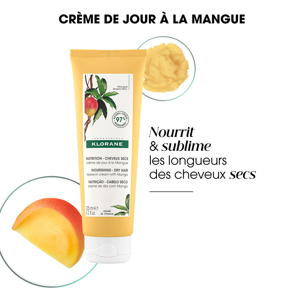 Klorane Capil. Cr Jour Mangue Tube 125ml