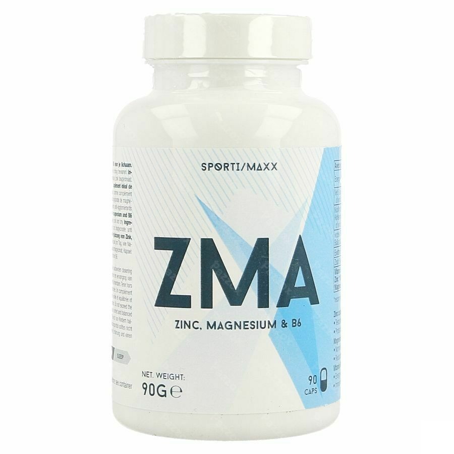 Sportimaxx Zma Zinc Magnesium B6 Caps 90
