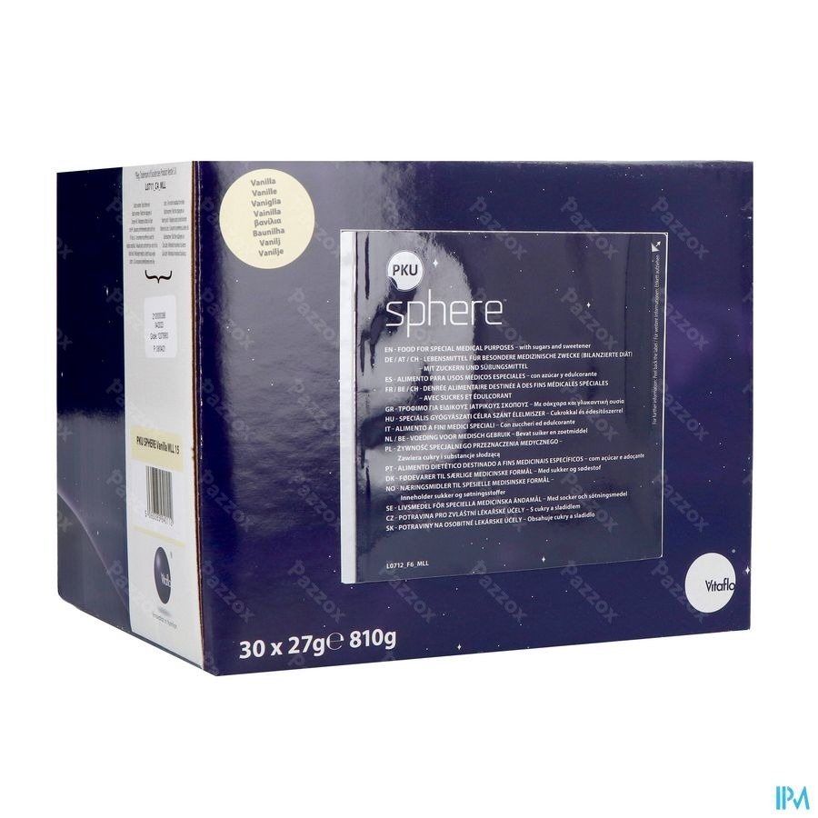 Pku Sphere 15 Vanille 30 X 27g