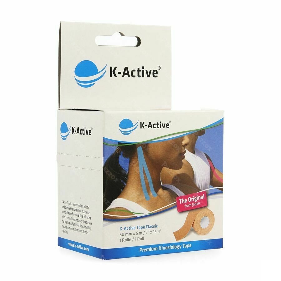 Naqi K Active Tape neutre 5,0cmx5m