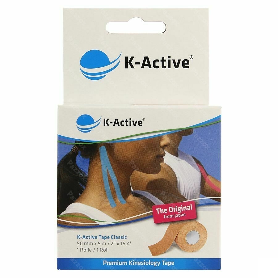 Naqi K Active Tape neutre 5,0cmx5m