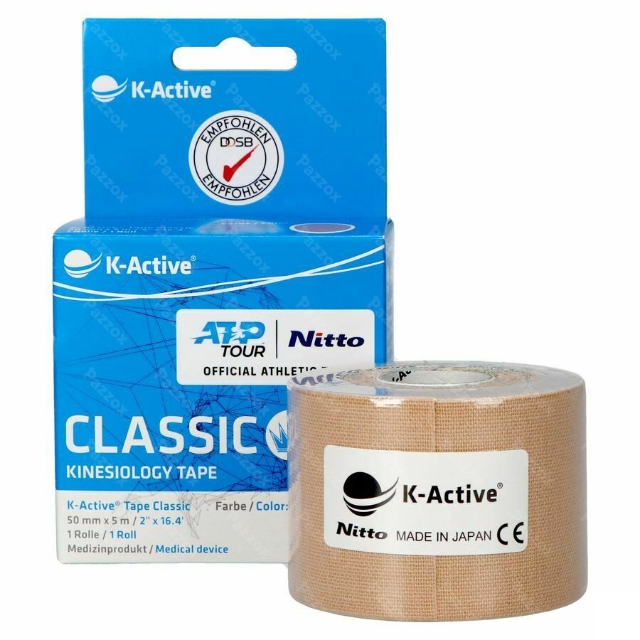 Naqi K Active Tape neutre 5,0cmx5m