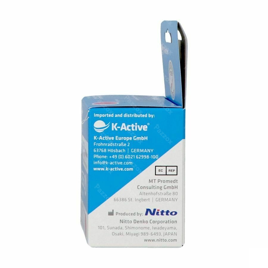 K-ACTIVE Tape Rose - 5cm x 5m : La bande de kinésiologie originale produite par Nitto Denko 