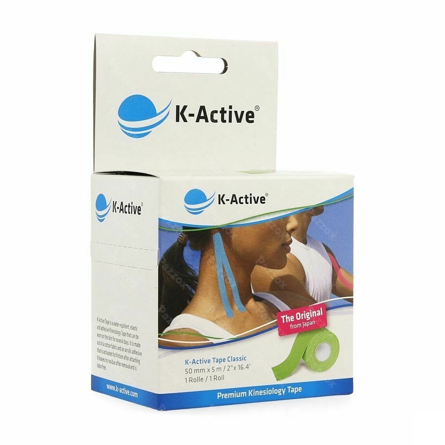 K-Active Tape Vert 5,0cmx5m