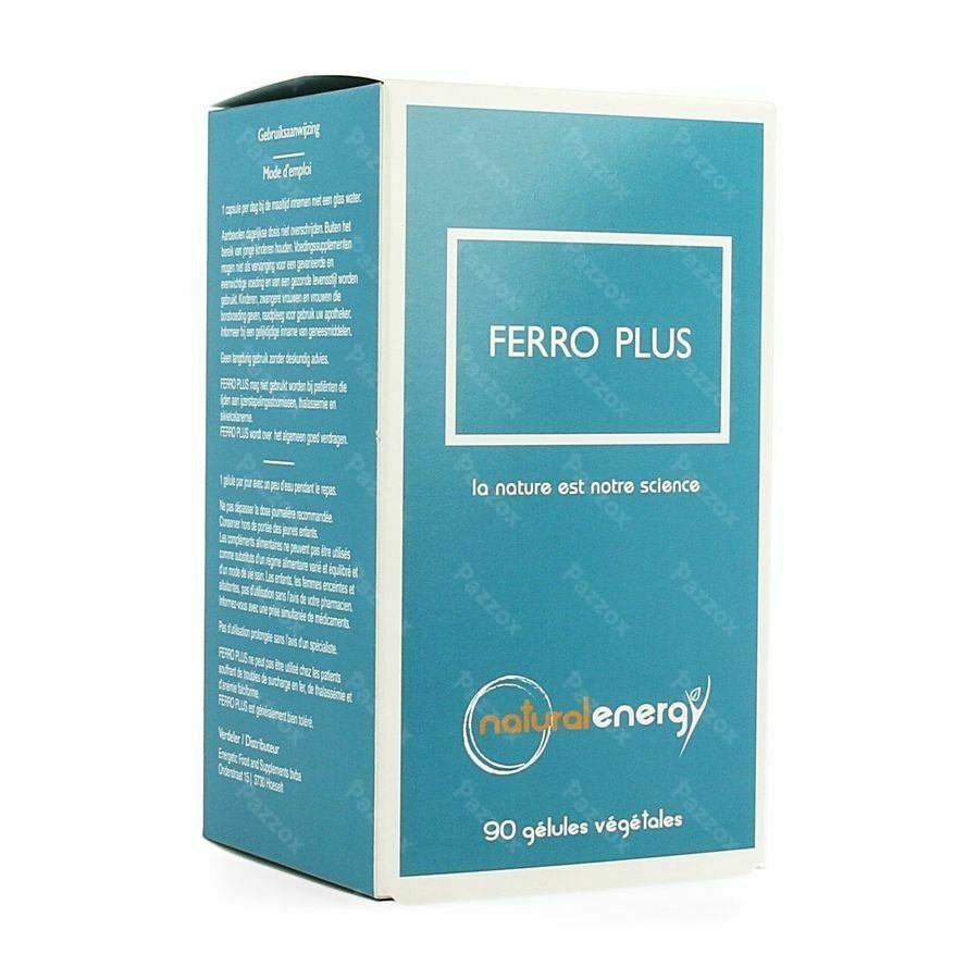 Natural Energy Ferro Plus Caps 90