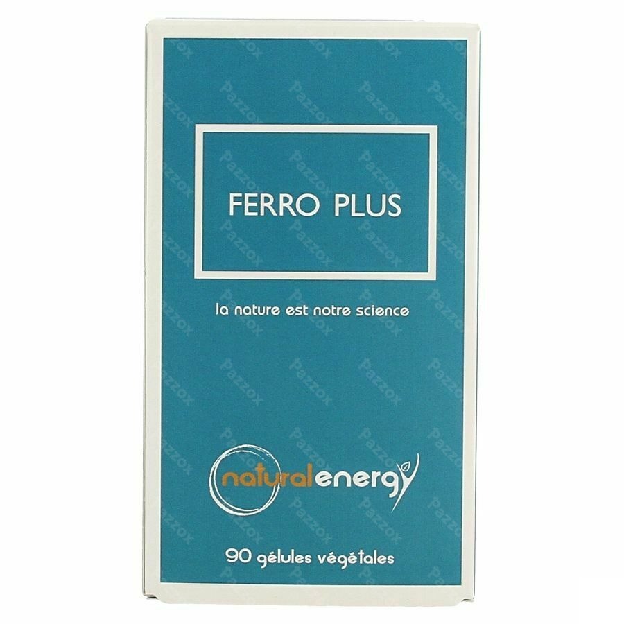 Natural Energy Ferro Plus Caps 90