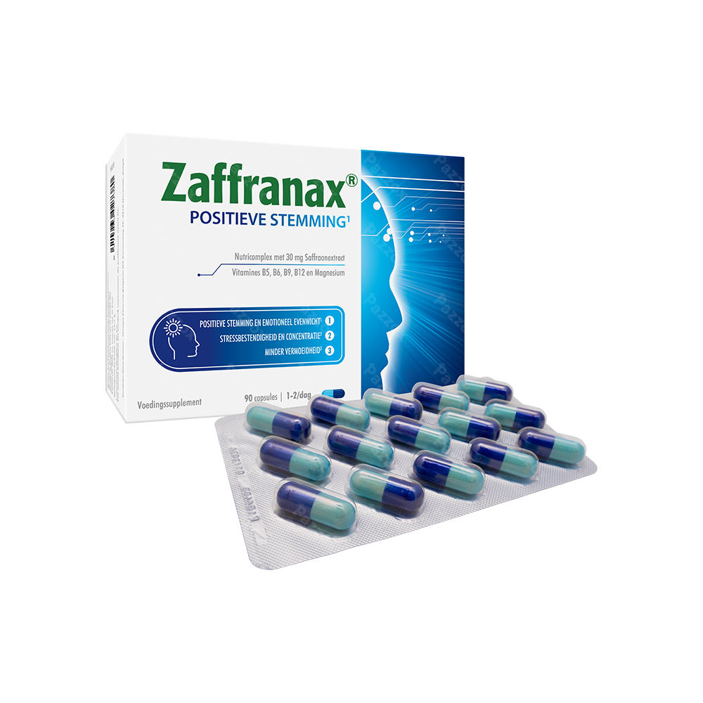 Zaffranax Positieve Stemming 90 Capsules