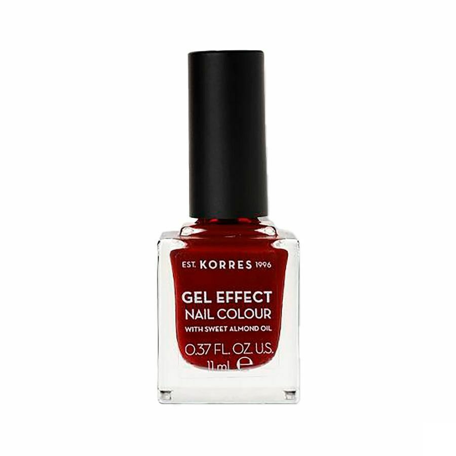 Korres Km Gel Effect Nail 59 Wine Red 11ml