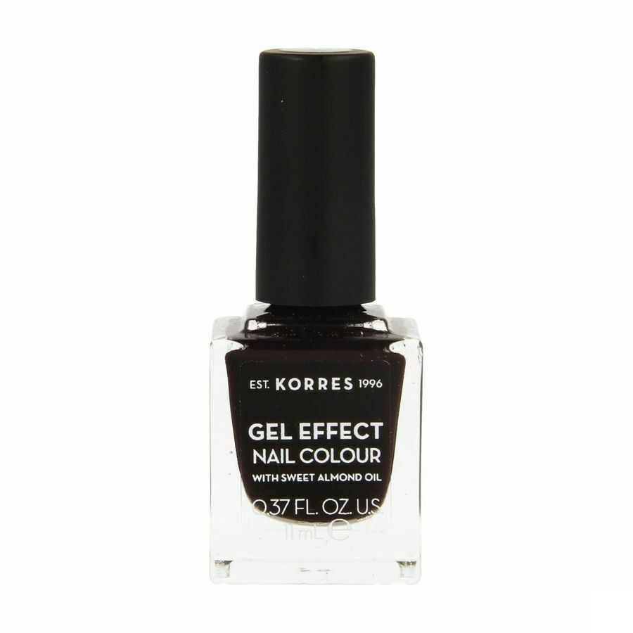 Korres Km Gel Effect Nail 76 Smokey Plum 11ml