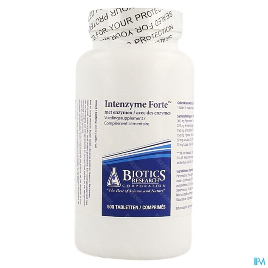 Intenzyme Forte Biotics Comp 500