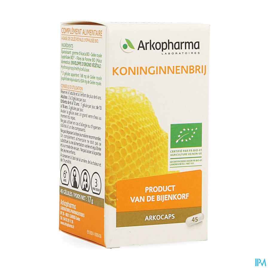 Arkocaps Koninginnenbrij Bio | 45 capsules