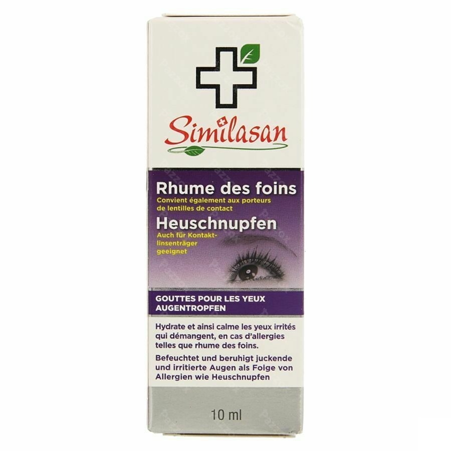 Similasan Rhume Foins Gouttes Yeux 10ml