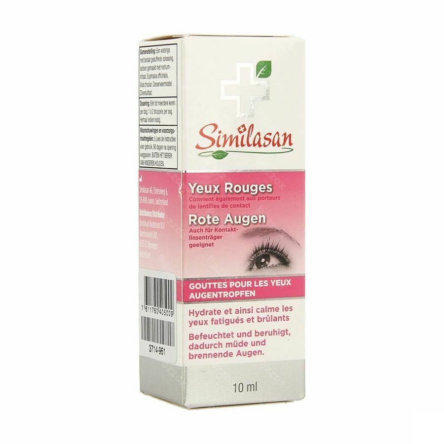 Similasan Yeux Rouges Gouttes 10ml