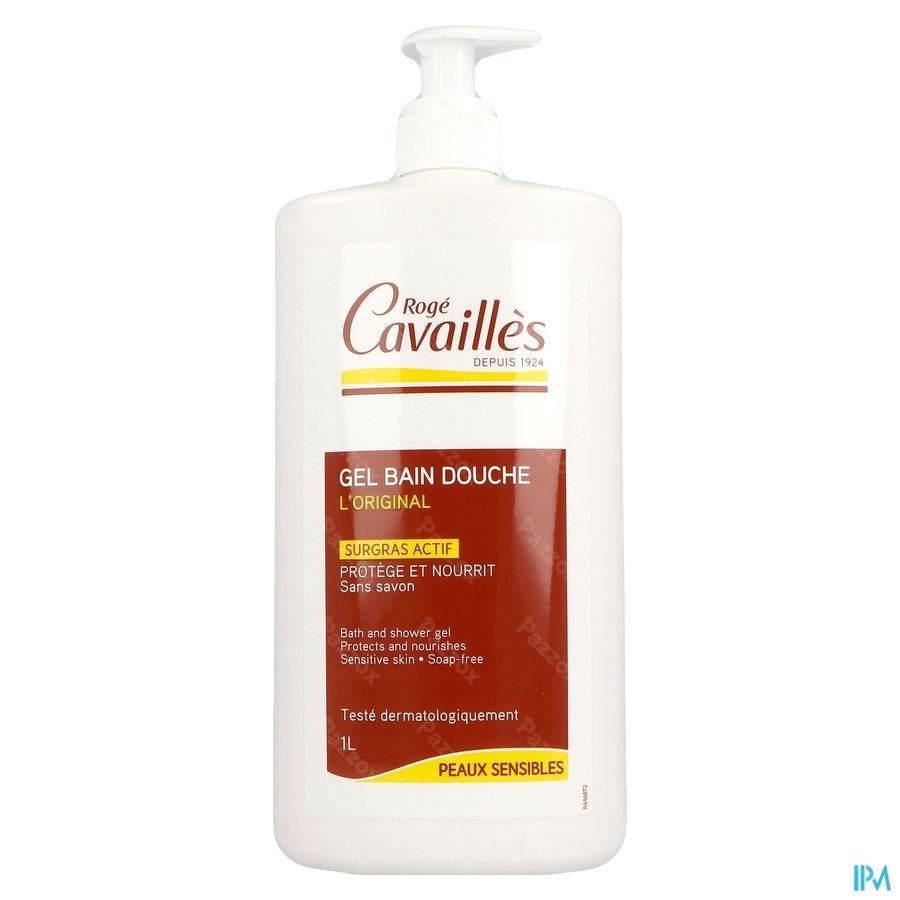 Roge Cavailles Gel Bain Douche Surgras 1l