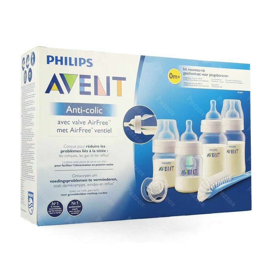 Kit Nouveau-né Anti-Colic AirFree de Philips AVENT