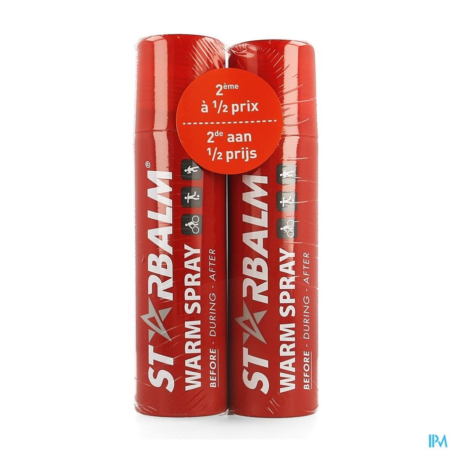 Star Balm Warm Spray Duo 2x150ml