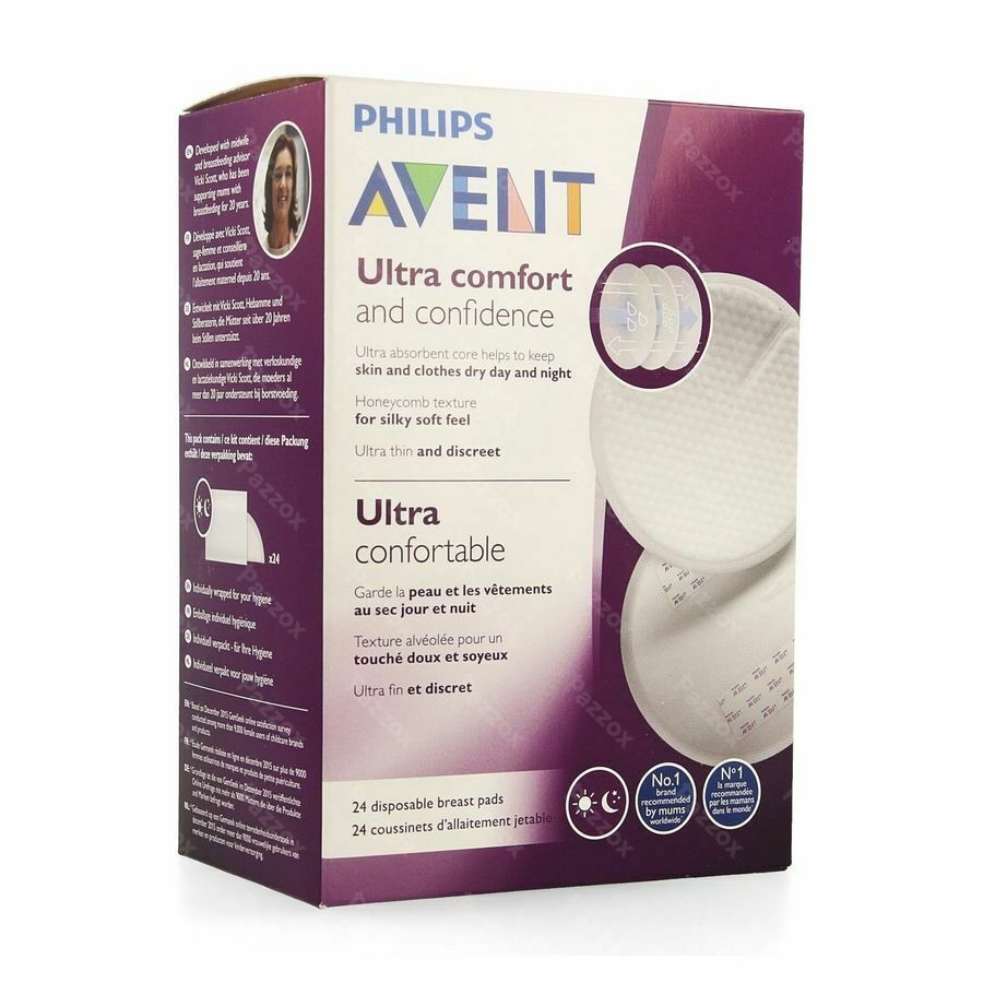 Philips Avent Coussinets Jour/nuit 24 Scf254/24