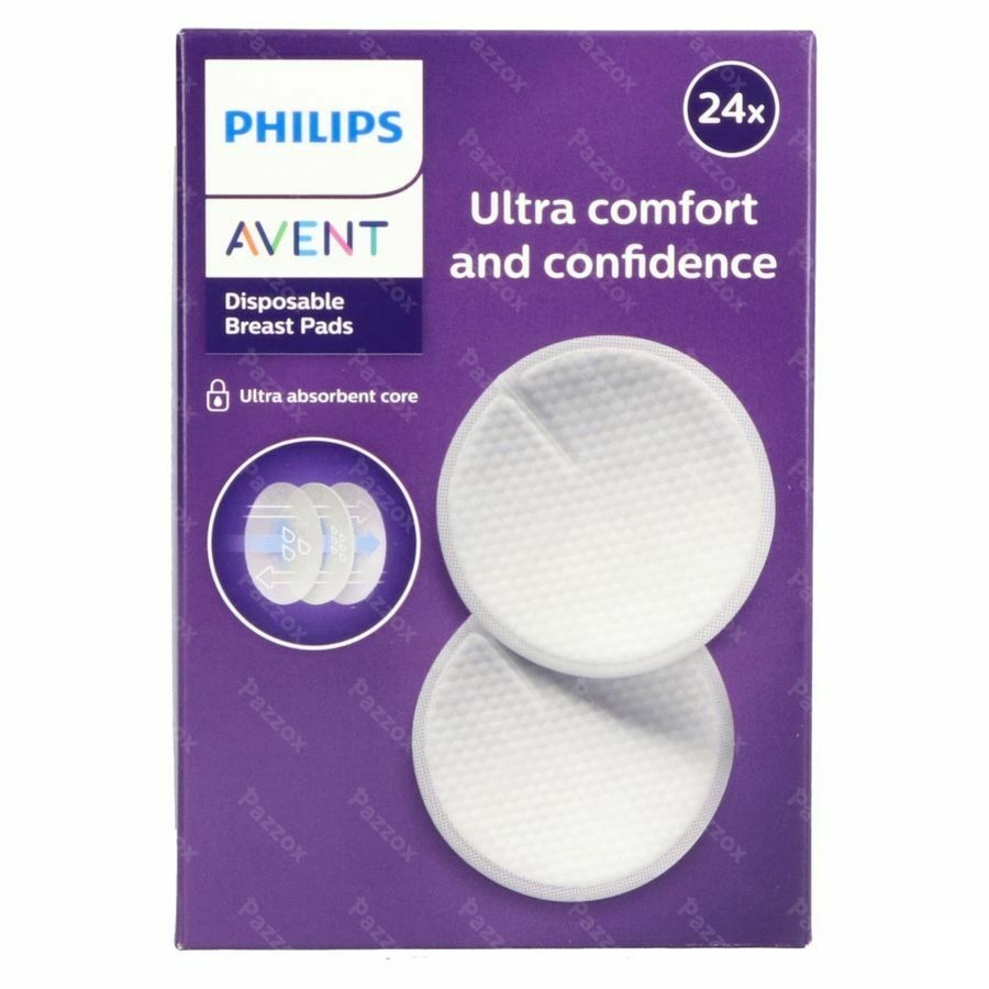 Philips Avent Coussinets Jour/nuit 24 Scf254/24