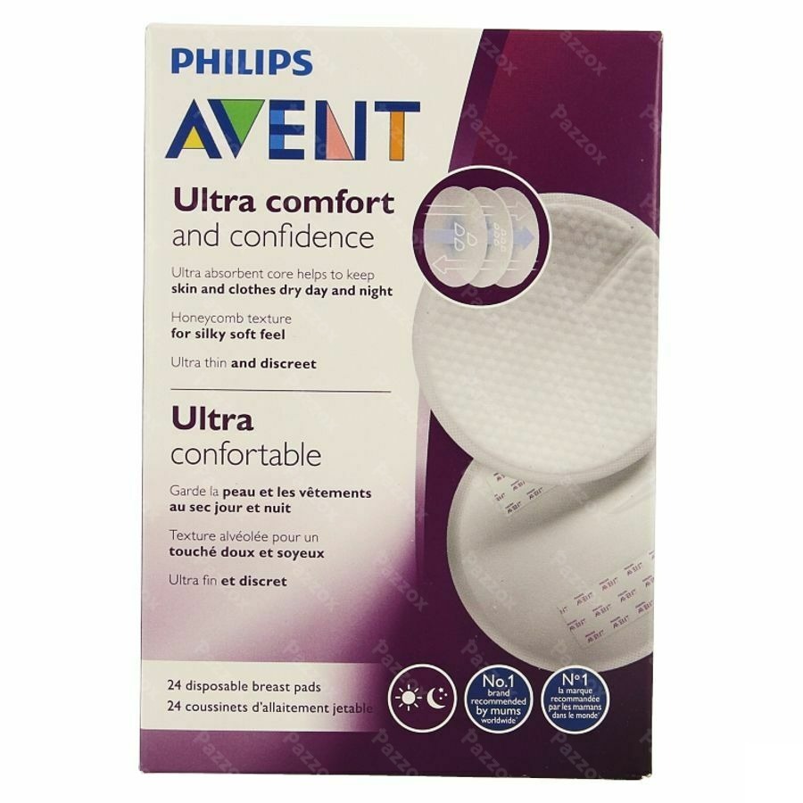 Philips Avent Coussinets Jour/nuit 24 Scf254/24