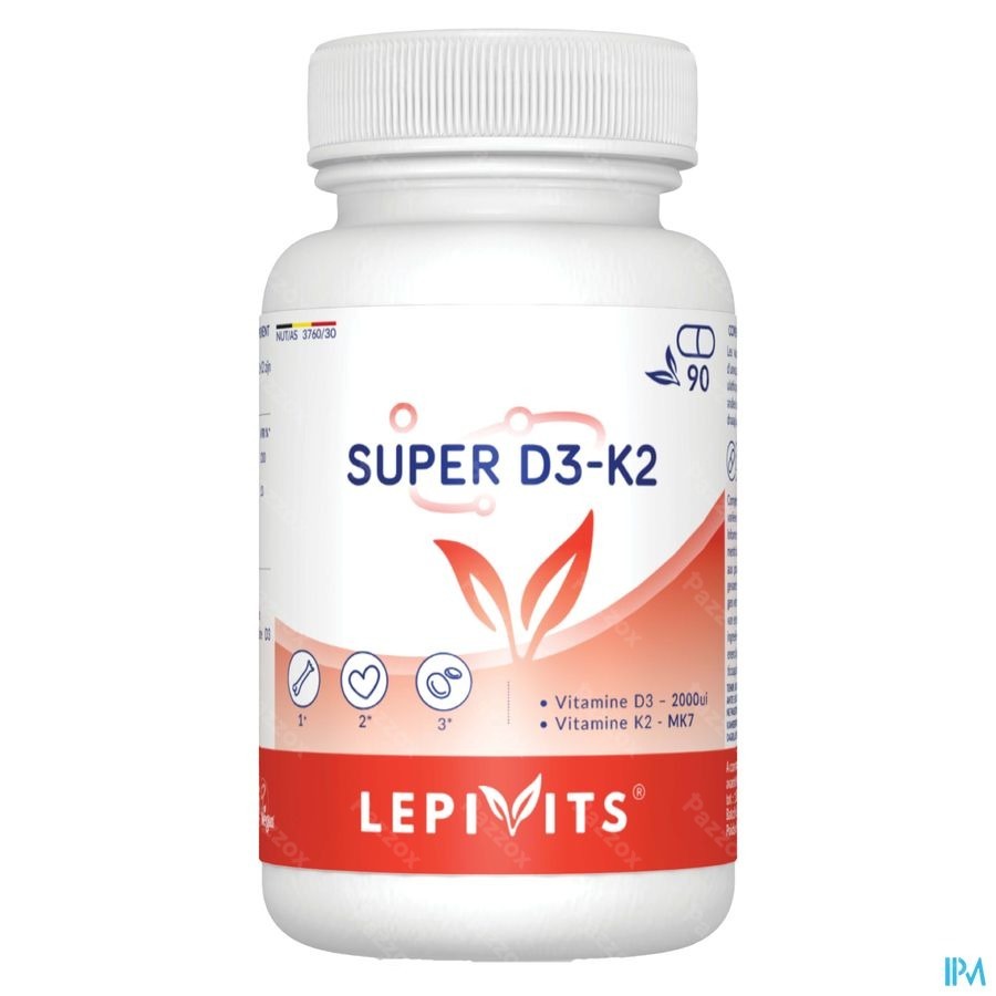 Super D3-k2 Caps 90 Lepivits