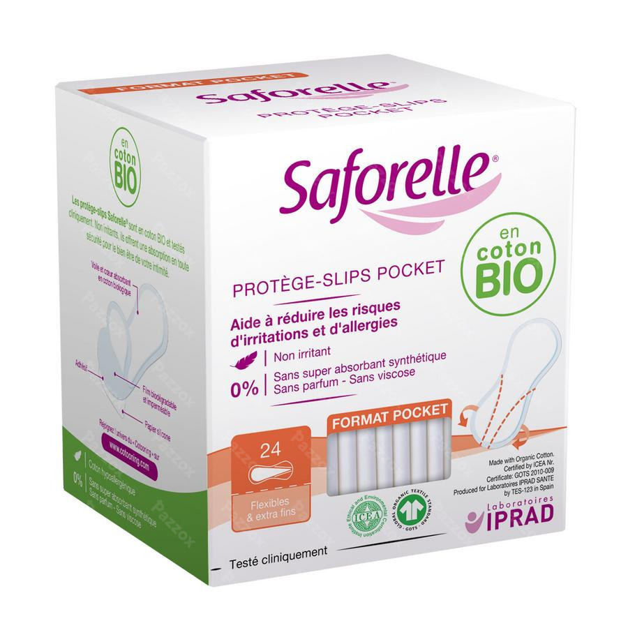 Saforelle Pantyliners Singles 24