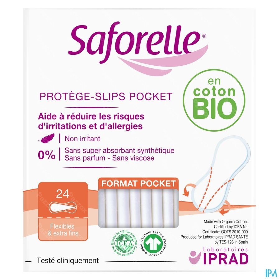 Saforelle Pantyliners Singles 24