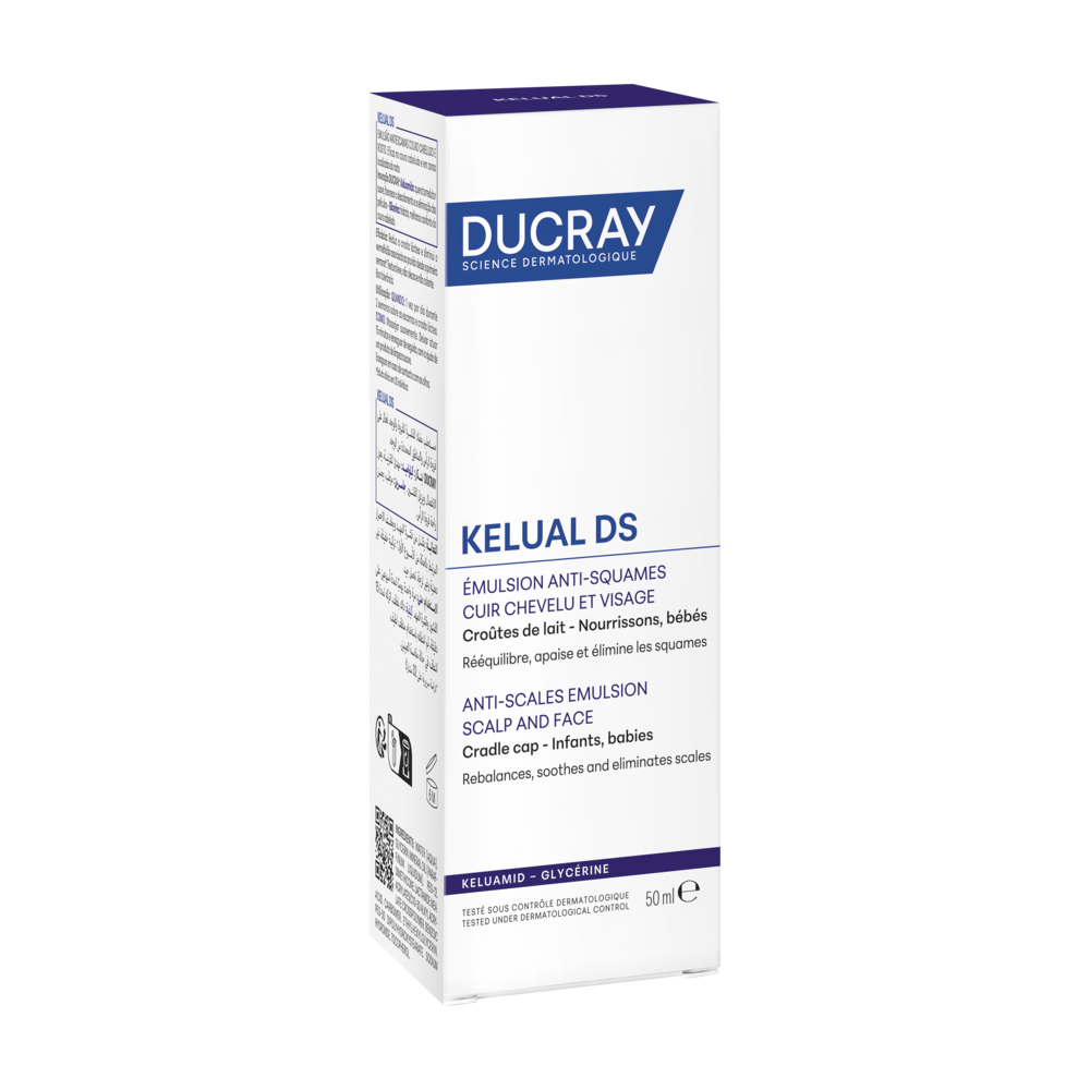 Ducray Kelual Keratoreducerende Emulsie, Melkkorstjes, Berg 50ml