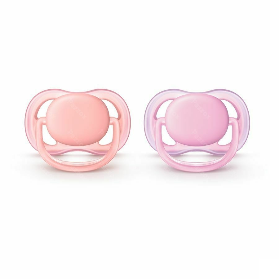 Philips Avent Sucette +0m 2 Air Girl Scf245/20