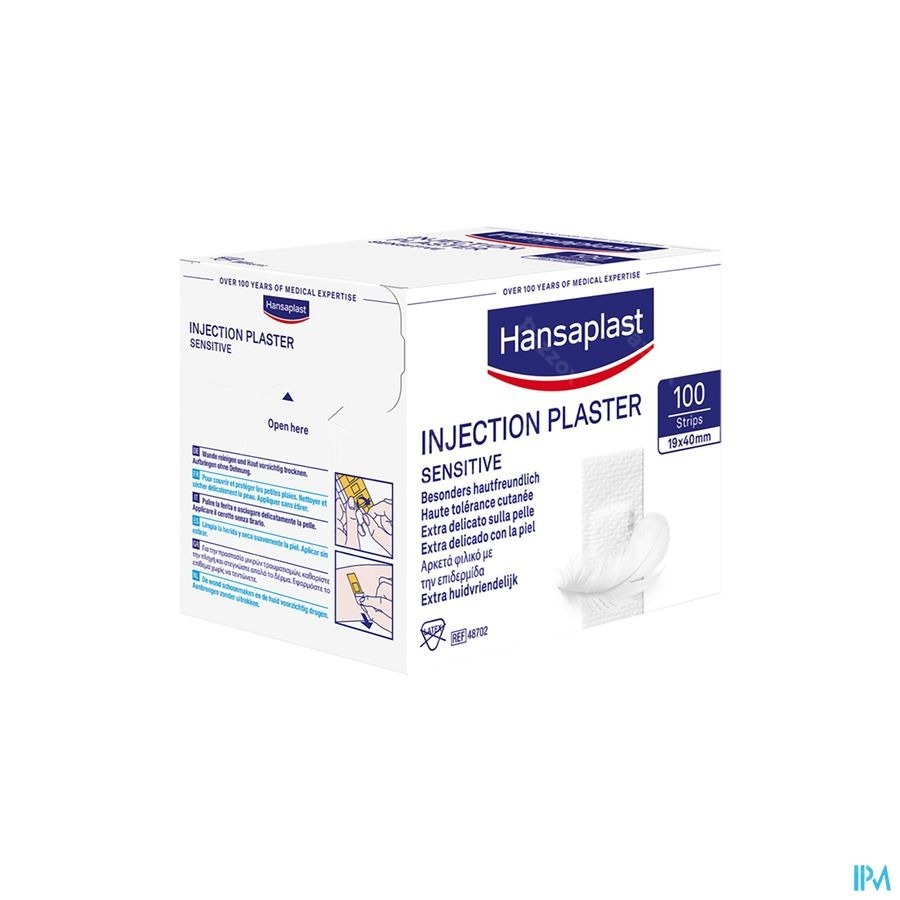 Hansaplast Elastic Sens. Inject.plaster Strips 100