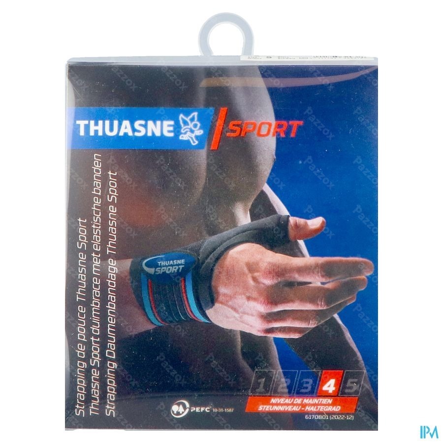 Thuasne Sport Pols Duim Strapping Blauwgrijs S