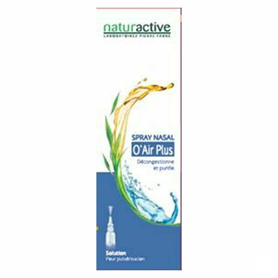 Naturactive O'air Plus Spray Nasal 20ml Nf