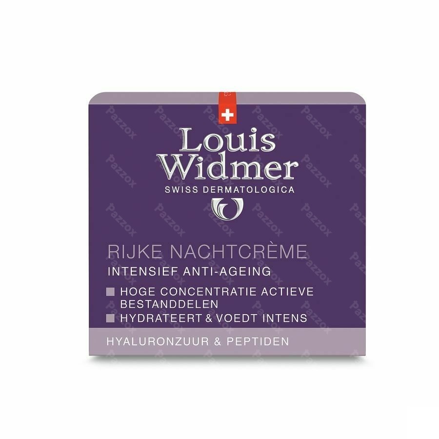 Louis Widmer Rijke Nachtcrème Geparfumeerd 50ml