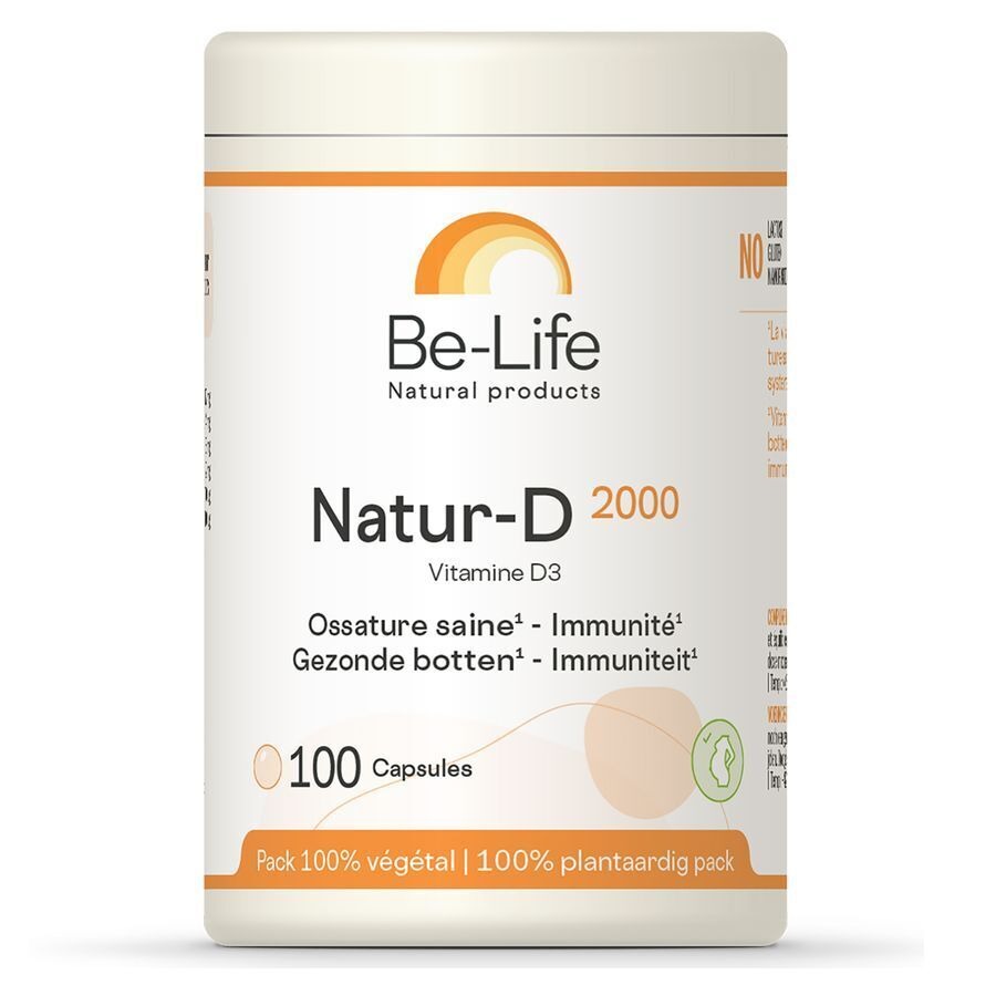 Be-Life Natur-D 2000 100 Capsules