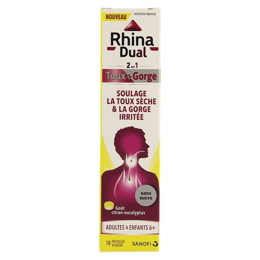 Rhina Dual Toux Gorge Comp A Sucer 18