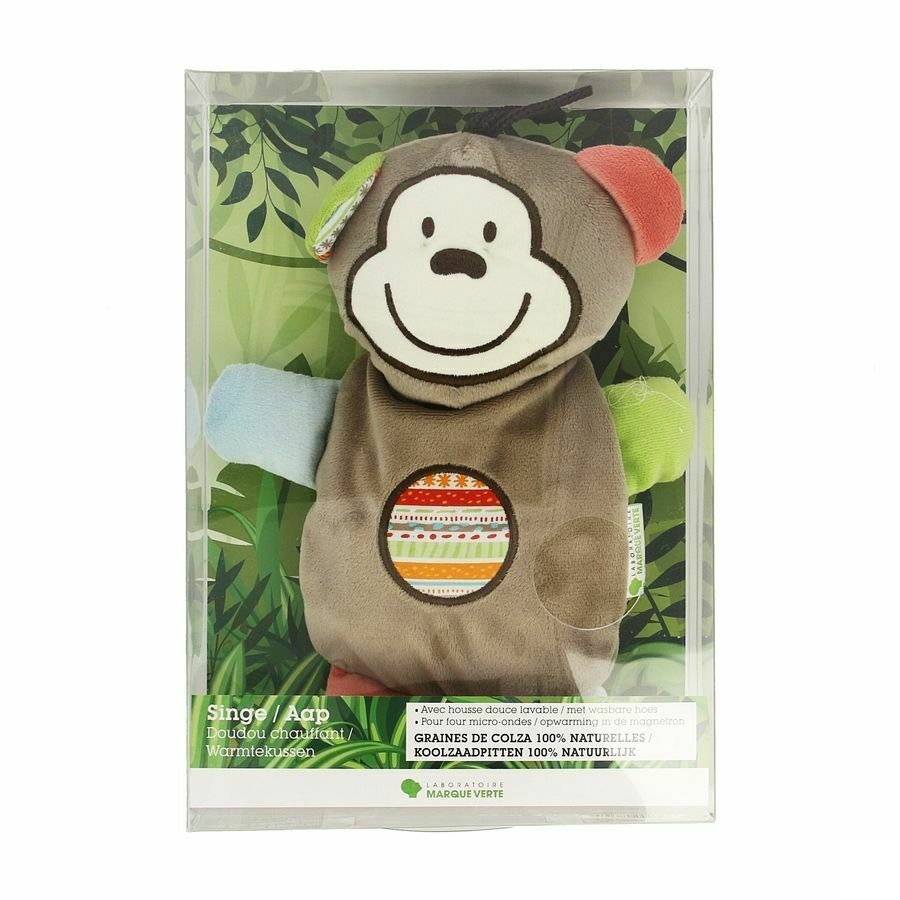 Marque V Warmtekussen Aap 22x25cm