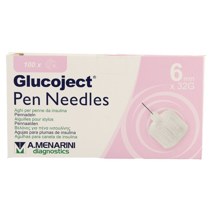 Glucoject Pen Needles 6mm 32g
