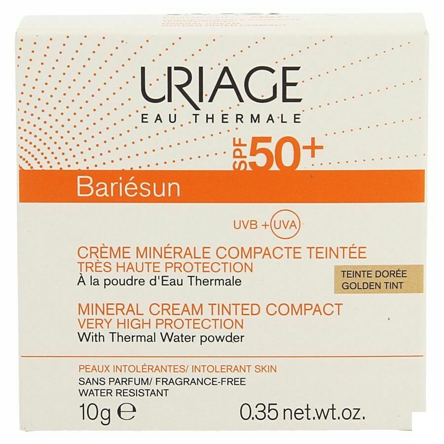 Uriage Bariesun Ip50+ Cr Miner. Comp.doree Pdr 10g