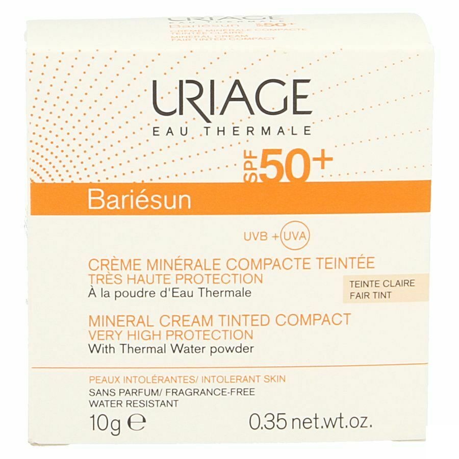 Uriage Bariesun Ip50+ Cr Miner. Comp.clair Pdr 10g