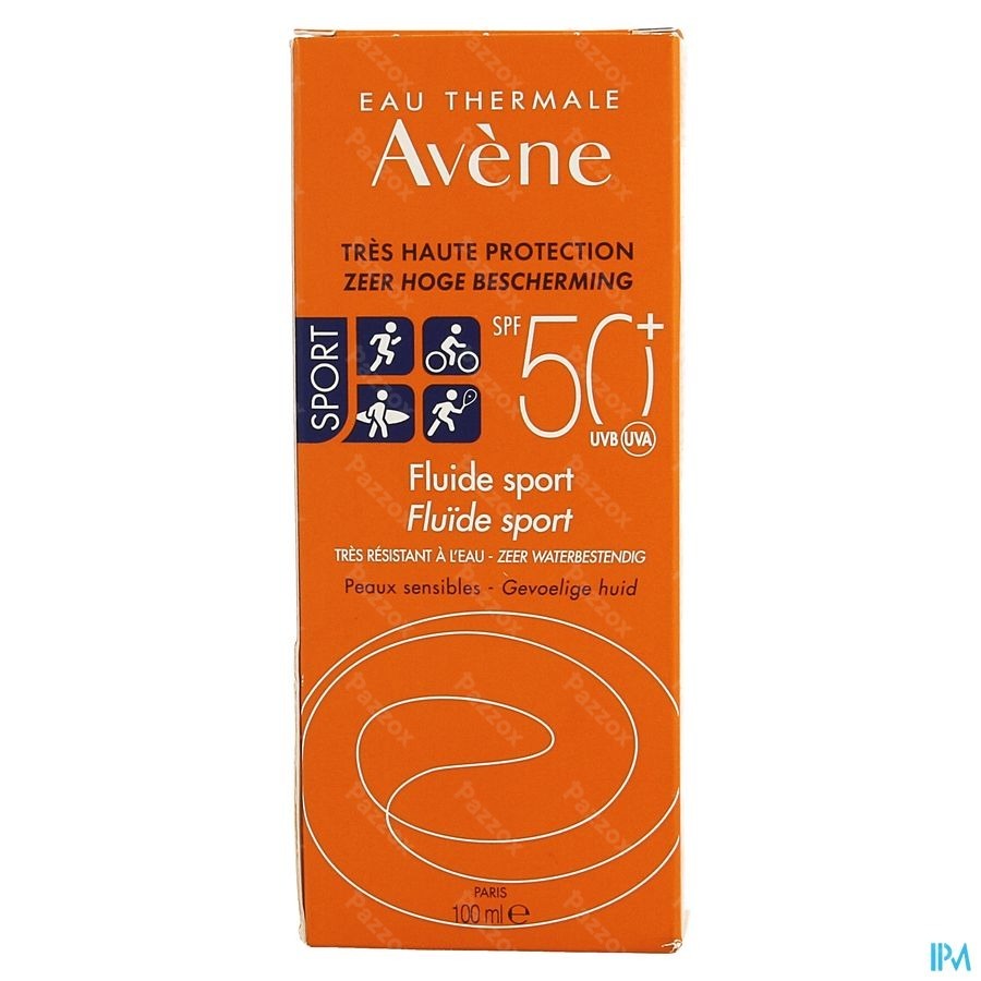 Avène Zonnefluide Sport SPF50+ 100ml